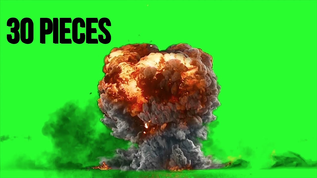 Explosion Green Screen Effects / Patlama Green Screen Efektleri