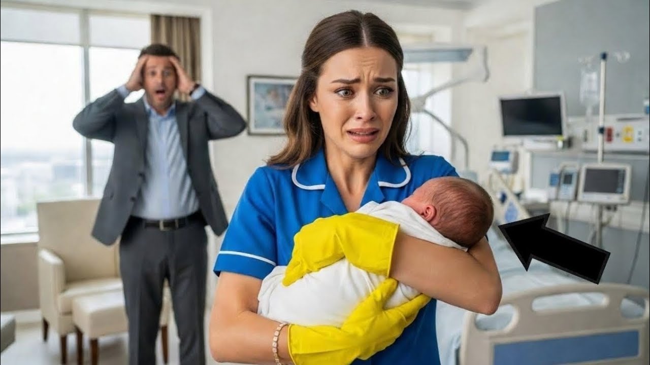 El bebé Millonario tenía 1 hora de vida... ¡la limpiadora hizo lo imposible!