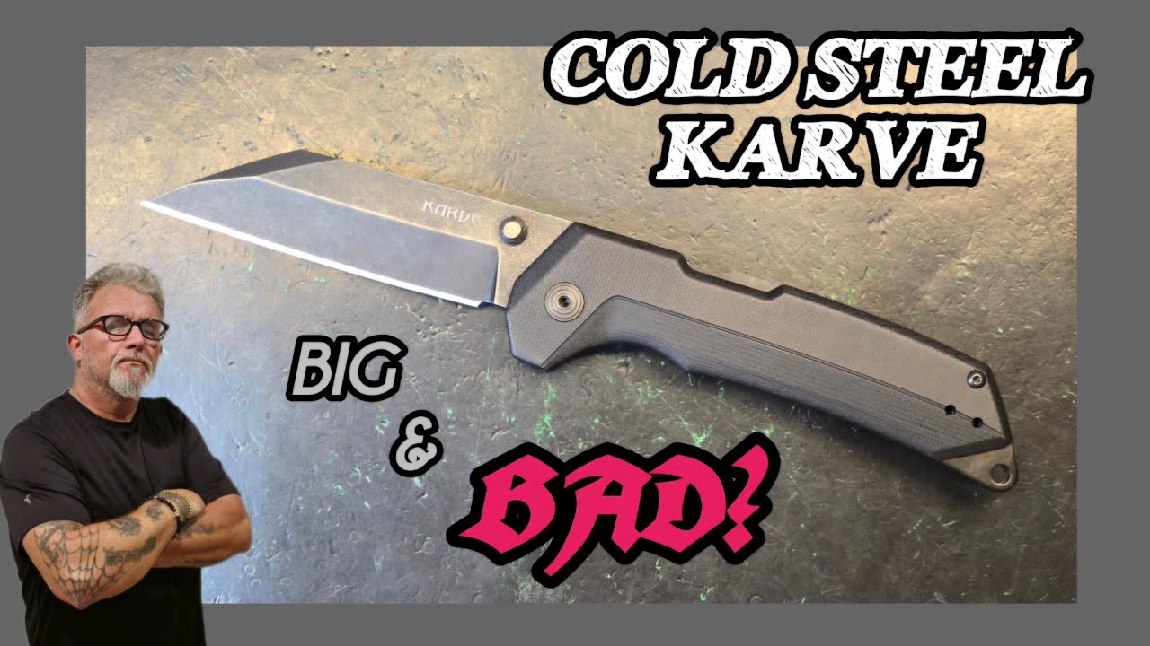 Cold Steel Karve #knifereview #knifedisassembly #edcknife #coldsteelknives #coldsteelkarve