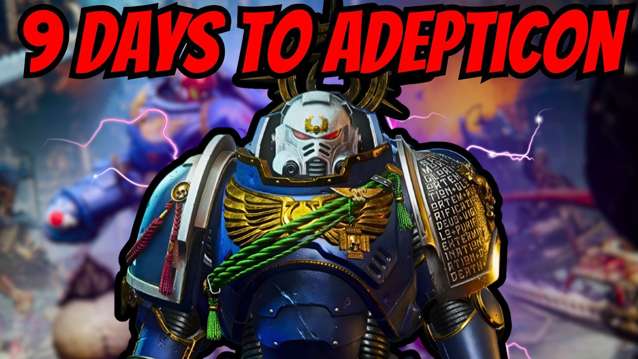 COMMISSAR YARRICK IS BACK and Adepticon in 9 days Space Marine 2 the First Sequel to Space ONE