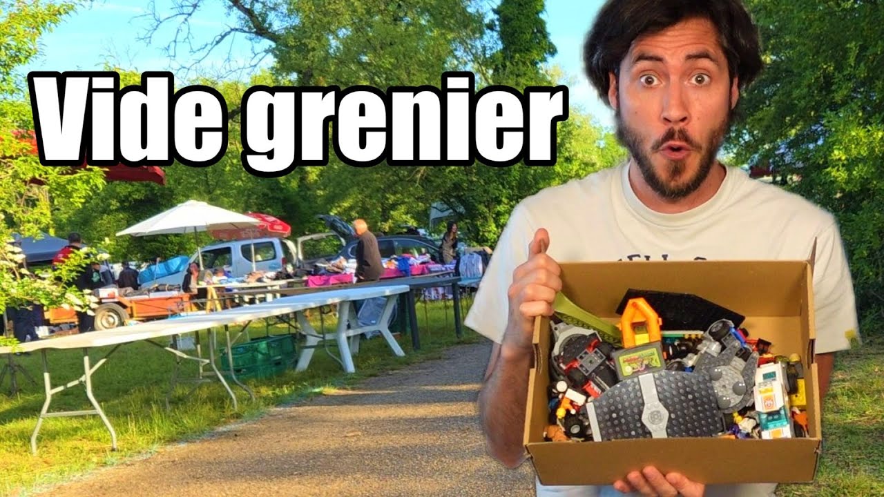 Je trouve un LOT DE DINGUE sans m'en rendre compte au Vide grenier