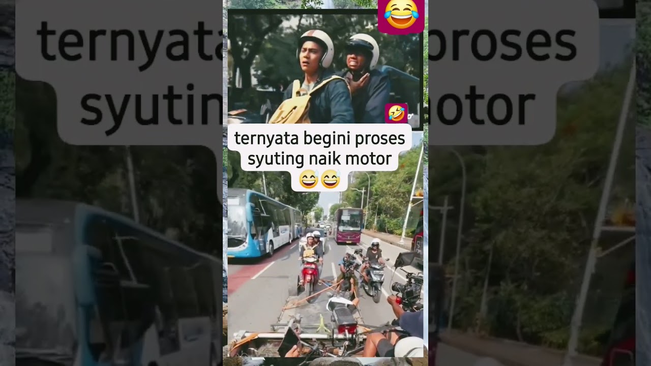 Terungkappp!!! Ternyata begini Shoting sinetron adegan naik ojek #sinetron #fyp #trending #viralvido