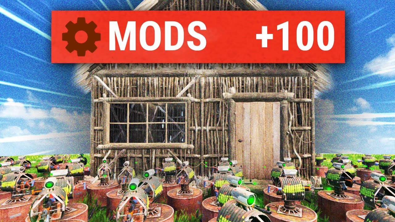 Acting like a NOOB on a Modded Rust Server...