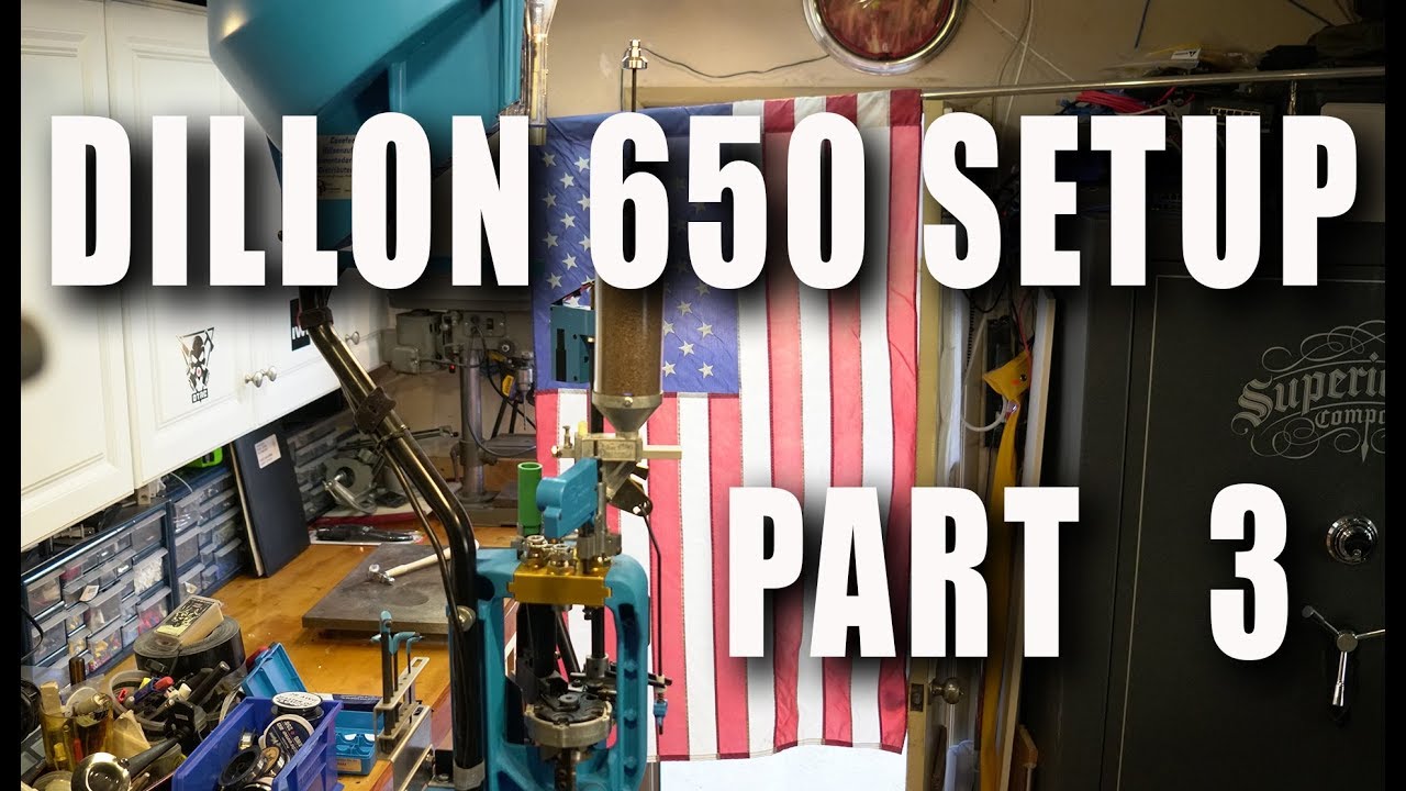 Setting up Dillon 650 to load 9mm - Part 3 - Powder Hopper Set up