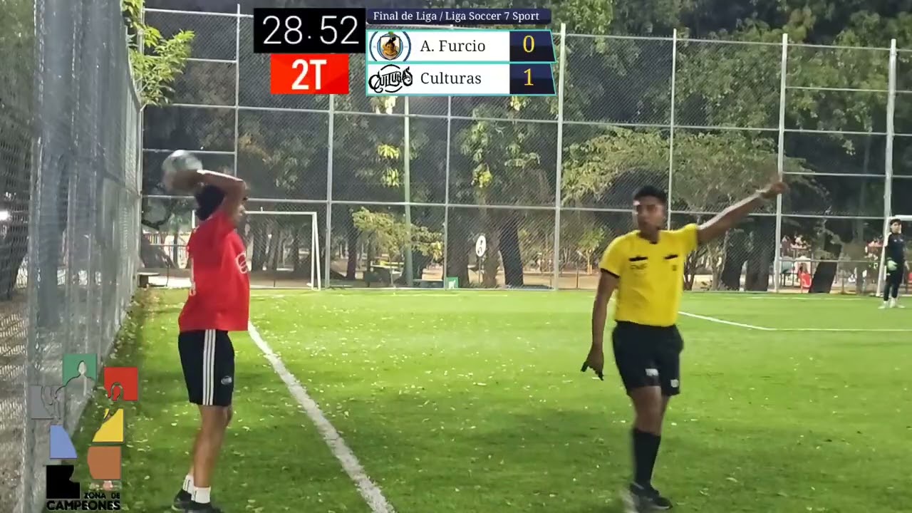 17. Amigos de Furcio vs Culturas / Final de Liga / Liga Soccer 7 Sport 2do Tiempo