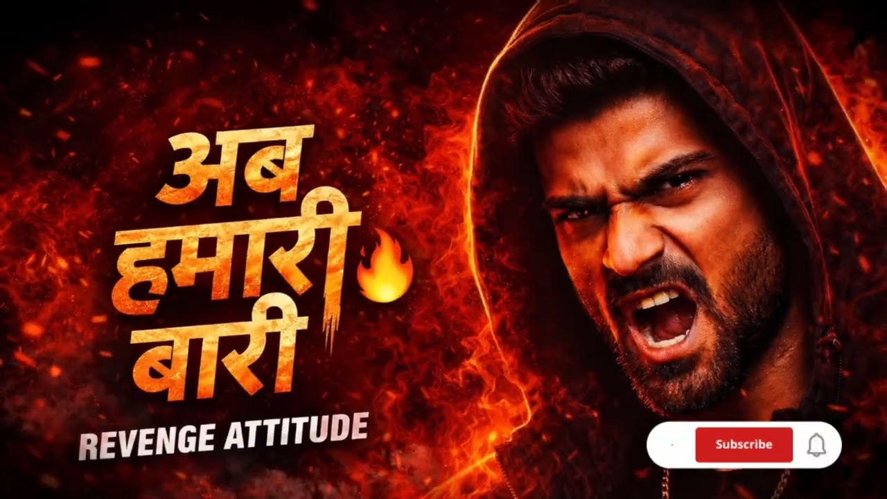 अब हमारी बारी 😡🔥 | Angry Attitude Song | Hindi Rap Motivation । FilmiFunk Studio 
