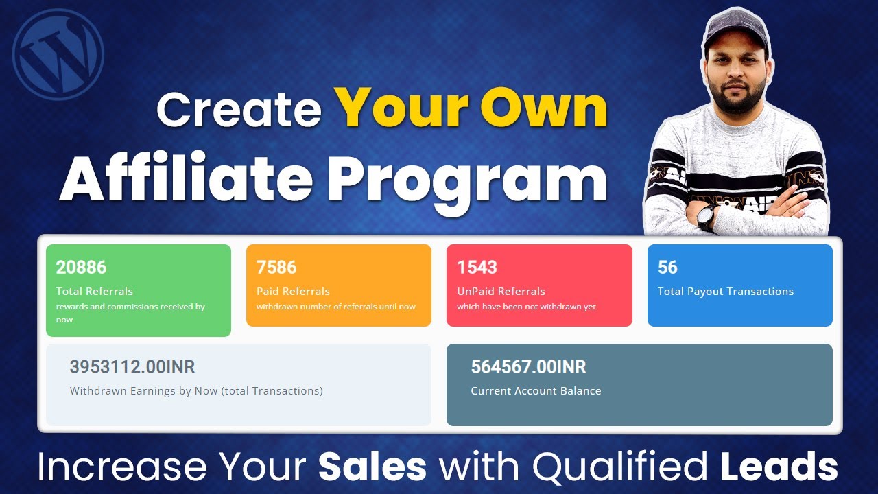 How to Start your Own Affiliate Marketing Program on your ecommerce website with WordPress [Hindi]