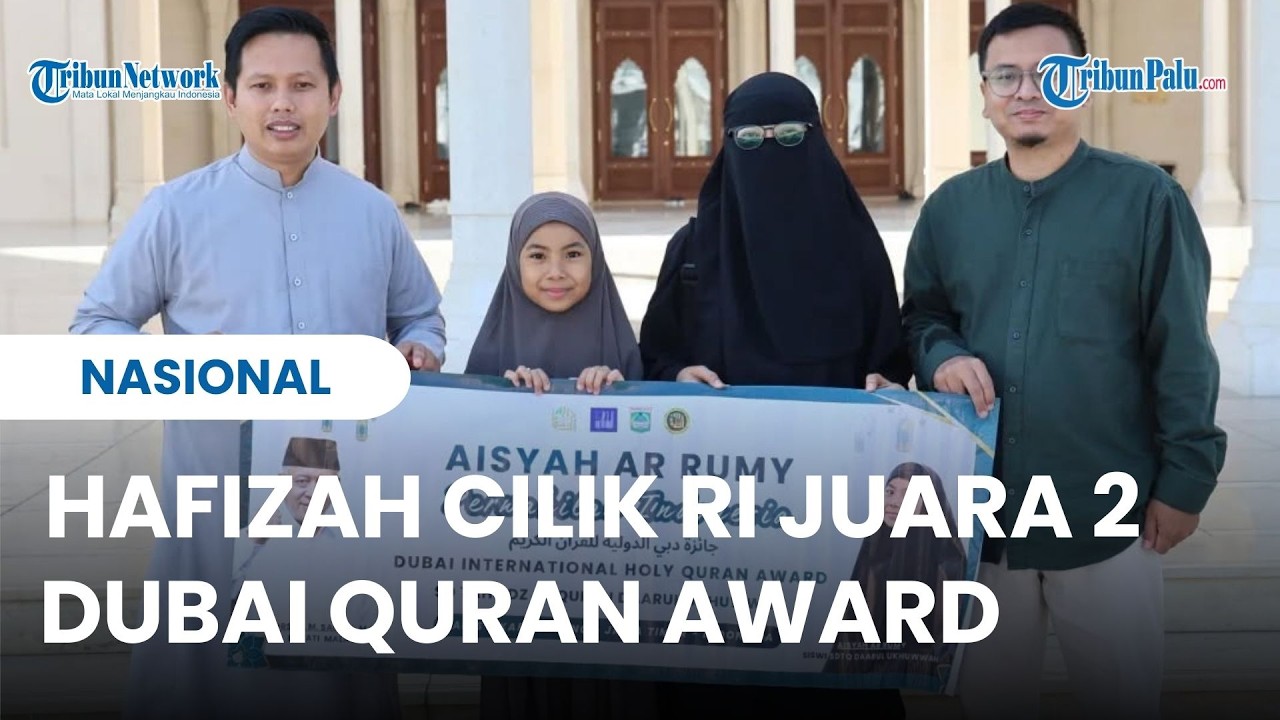 Hafizah Cilik Asal Indonesia Raih Juara 2 Dubai Quran Award 2026
