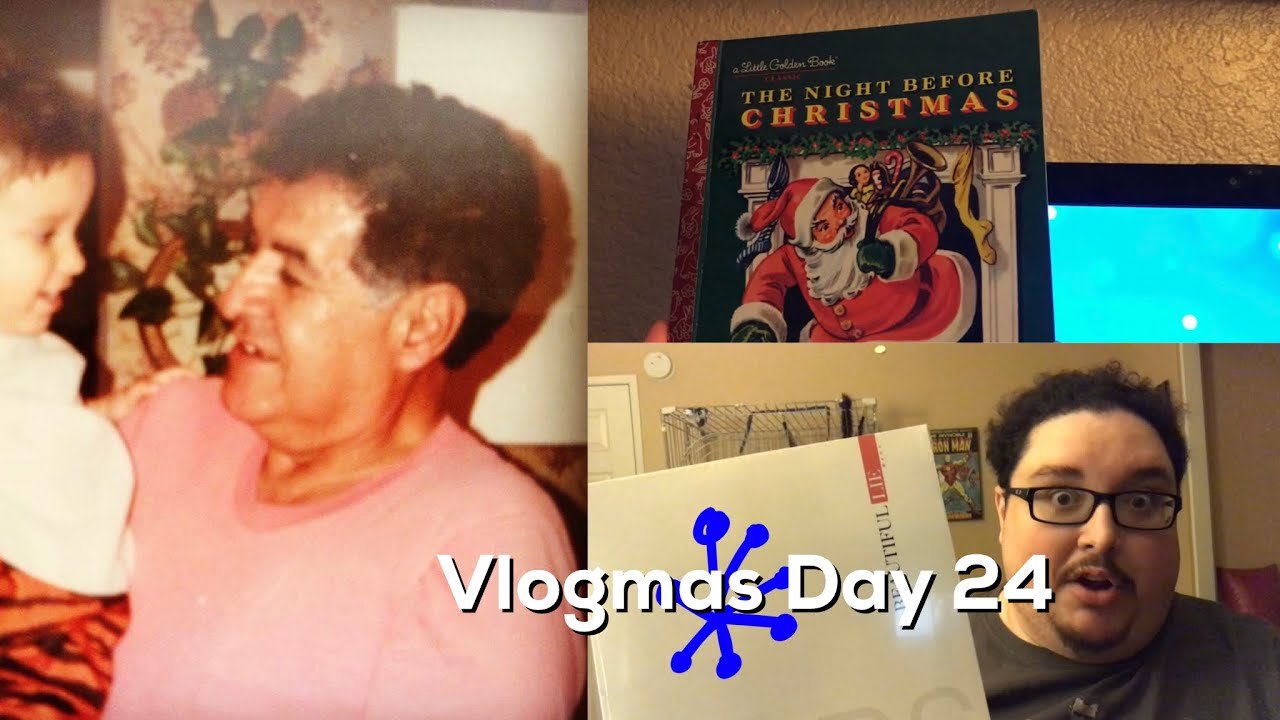 Christmas Eve Fun and Remembering My Grandfather | Vlogmas Day 24