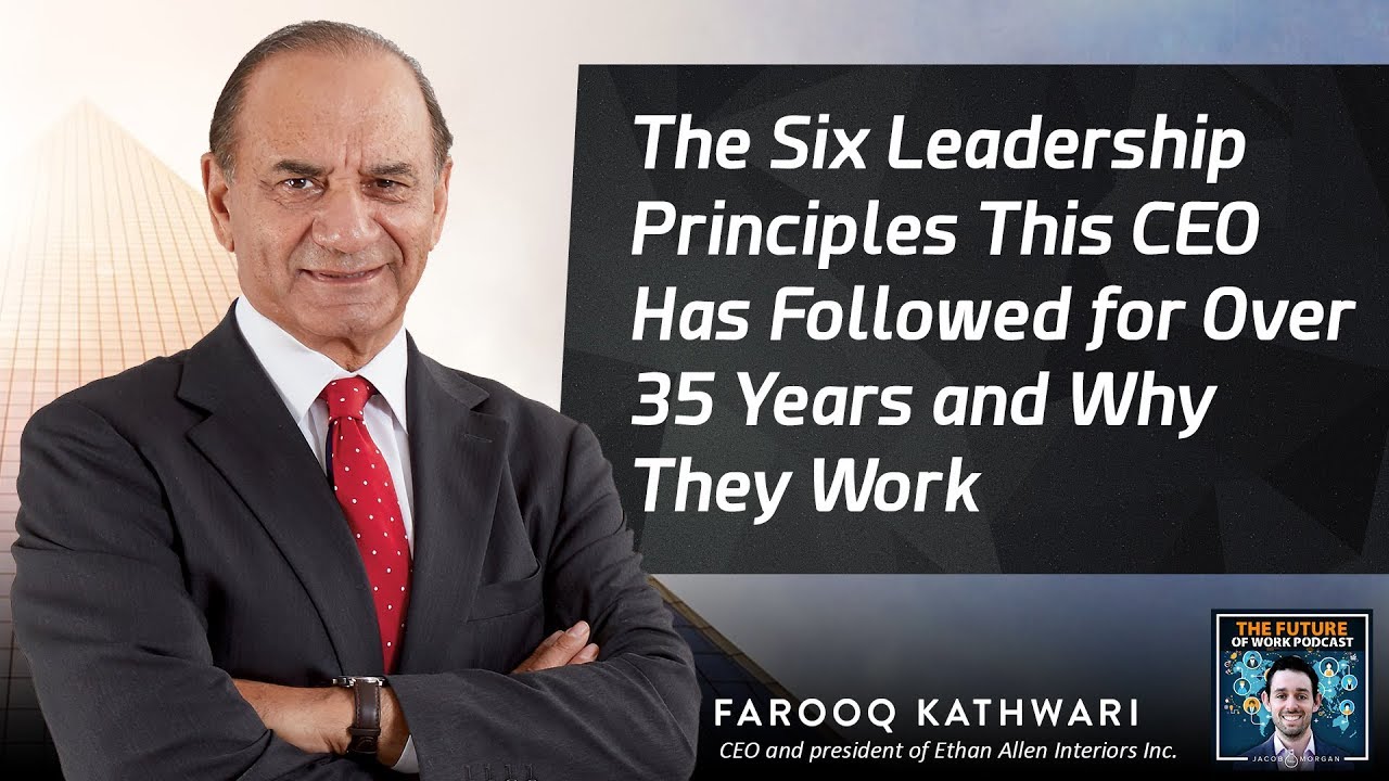 The Six Leadership Principles This CEO Has Followed for Over 35 Years