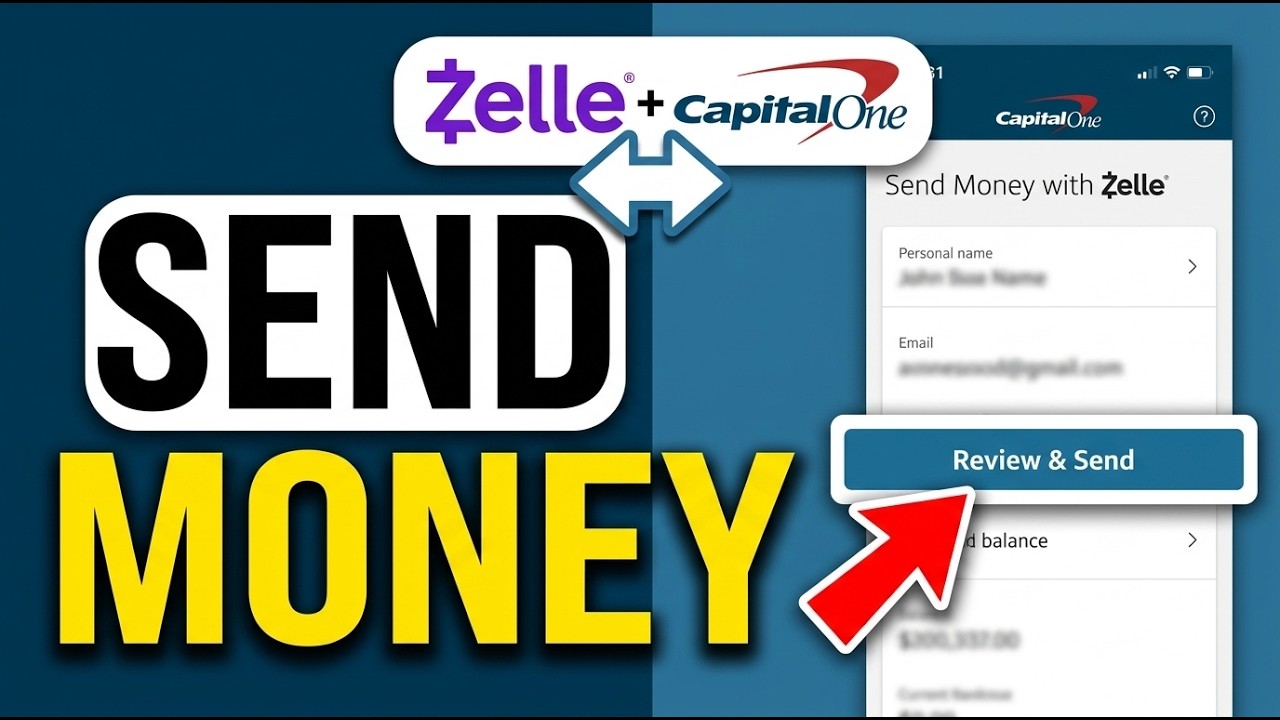 How to Send Money With Zelle to Capital One 2026 (Transfer Money Quickly)