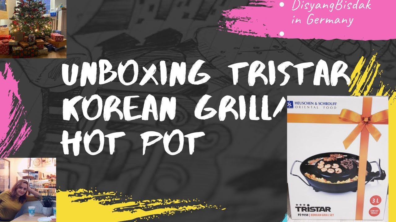 Pinoy food orders with unboxing of Tristar Korean Hotpot grill  #DisyangBisdak #InGermany