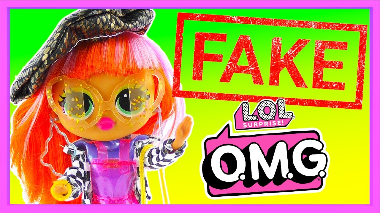 FAKE L.O.L. Surprise! O.M.G. Neonlicious Fashion Doll Review