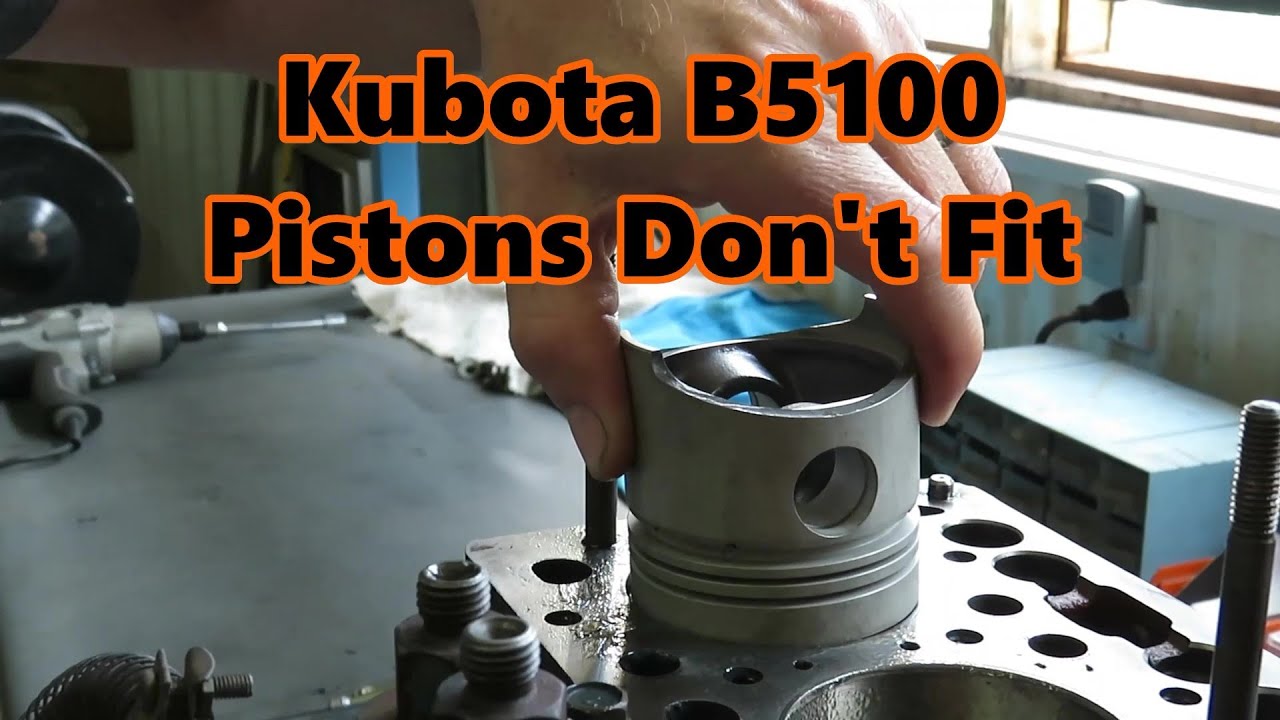 Восстановление двигателя Kubota B5100, часть 3.