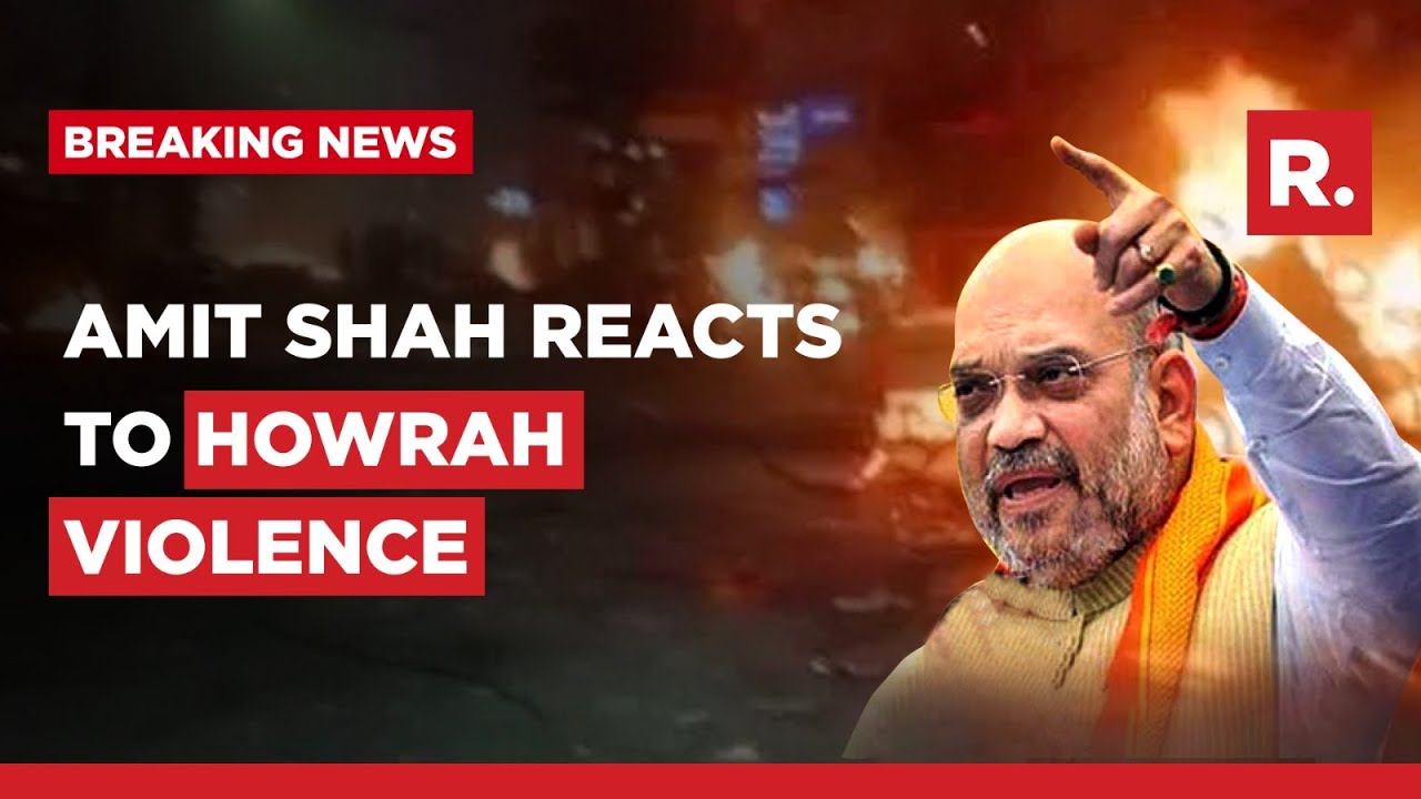 Howrah Violence: Amit Shah Dials Bengal BJP Chief, Expresses Concerns