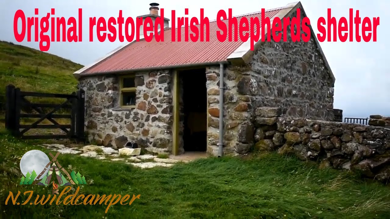 Ballycastle Shepard's Hut. *Airbnb* Staying in an Original restored Irish Shepherds shelter.