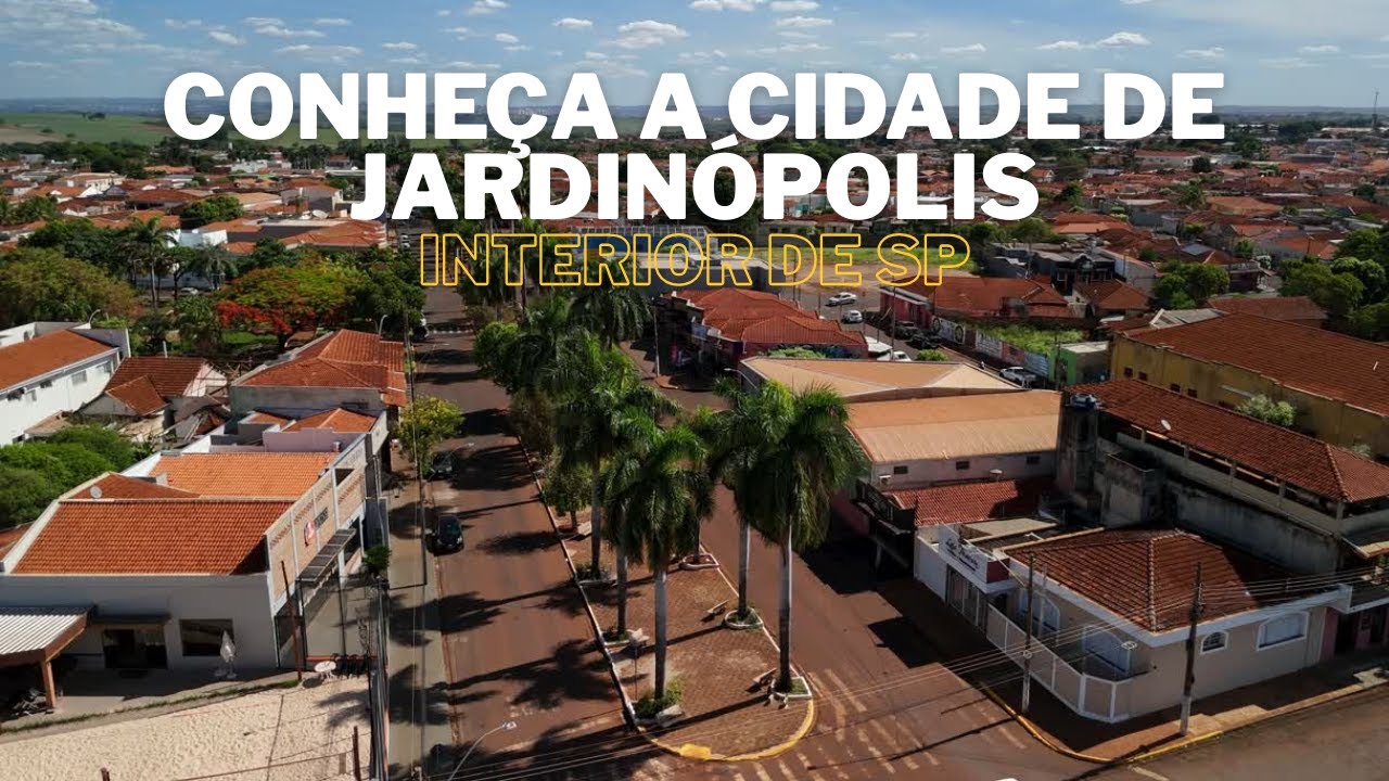 CIDADE DE JARDINÓPOLIS interior de São Paulo