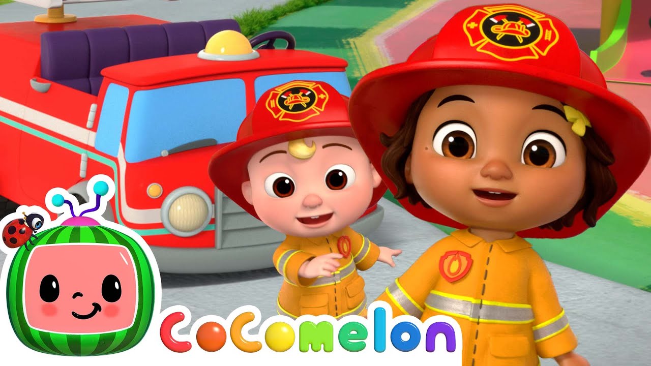 Wheels on the Fire Truck! 🔥🚒 | Best of Nina's Familia | CoComelon Nursery Rhymes & Kids Songs