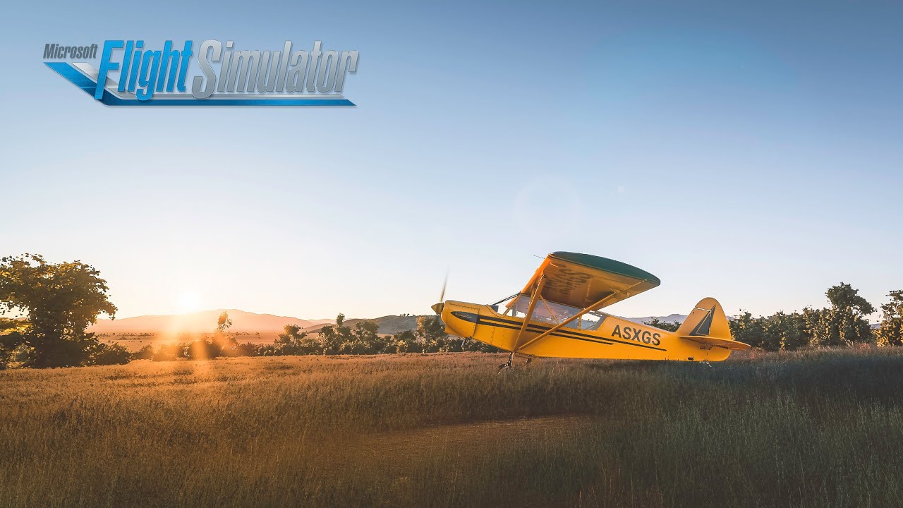 Bush Flying in AREA 51 - Microsoft Flight Simulator