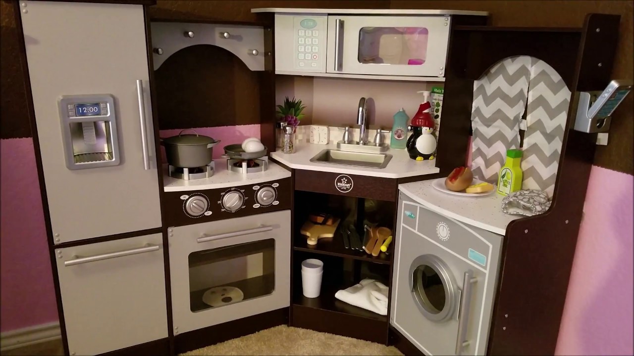 KidKraft Ultimate Corner Play Kitchen with Lights & Sounds (Review)