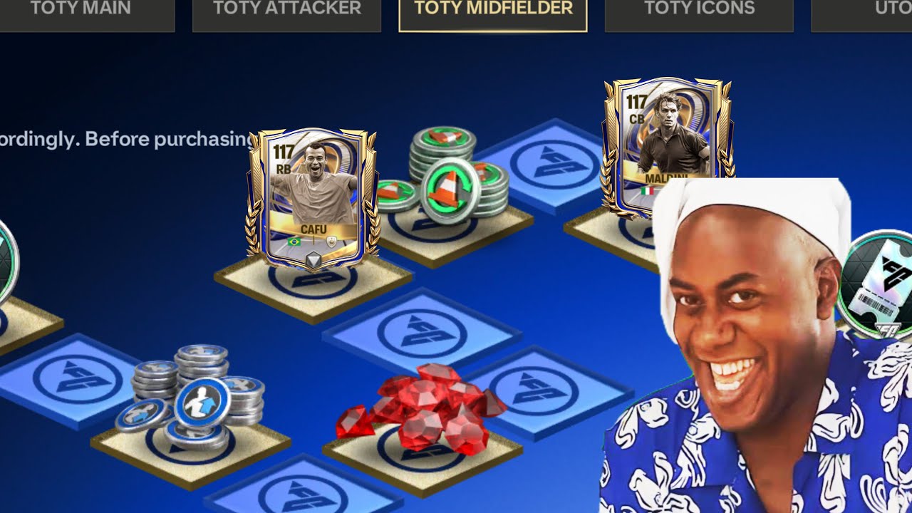 TOTY Midfielder is Here + Opening All Packs & Rewards! #fcmobile