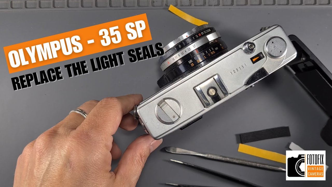 Olympus 35 SP - Replace the Light Seals