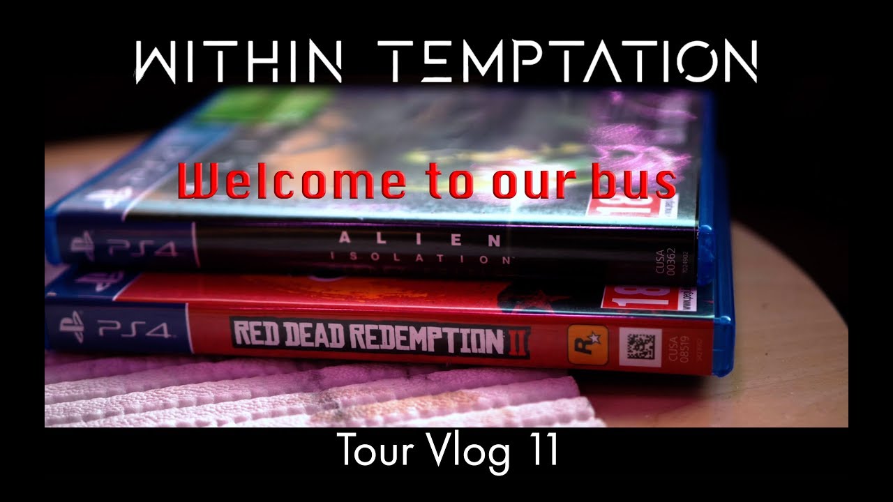 Within Temptation - Vlog 11 (Welcome to our bus)