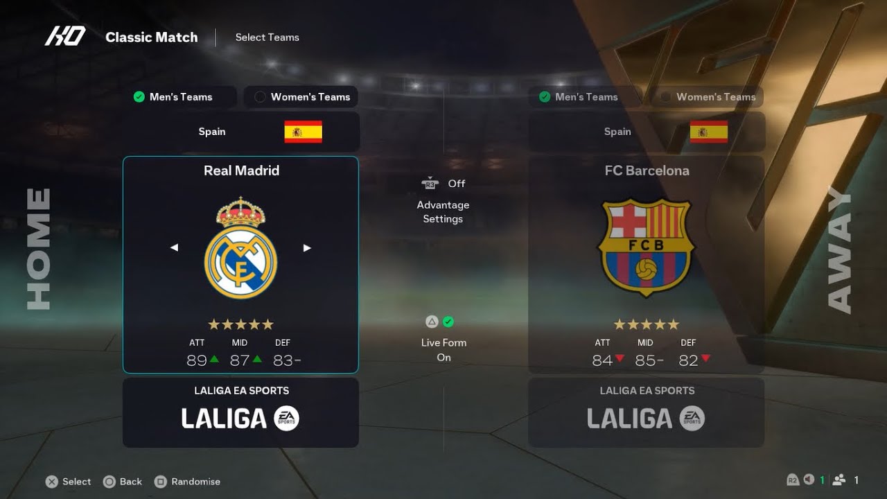 FC 26 - Real Madrid Vs Barcelona | Authentic Gameplay PC [1080p 60fps] at Santiago Bernabeu | Laliga