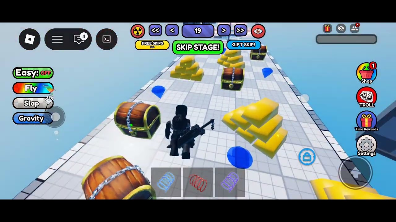 Playing troll obby because I'm bored
