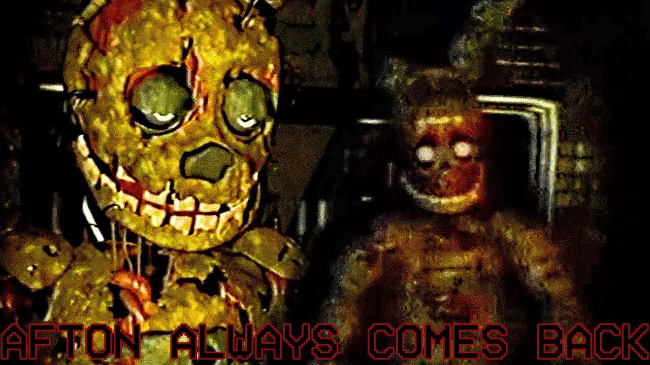 Уильям Афтон всегда возвращается в FNAF Horror Tapes