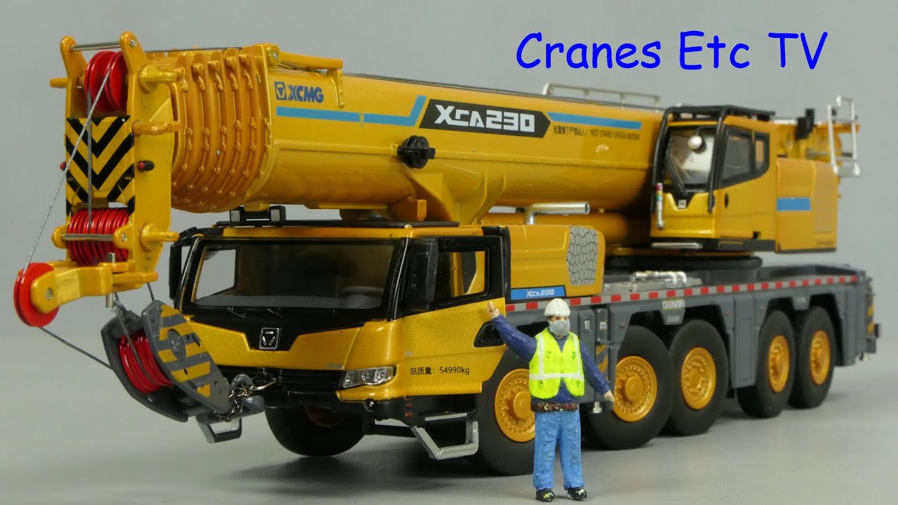 Yagao XCMG XCA 230 Mobile Crane by Cranes Etc TV