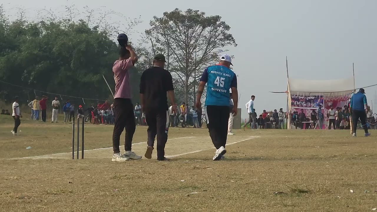 Dadol batting after drink nd won the match