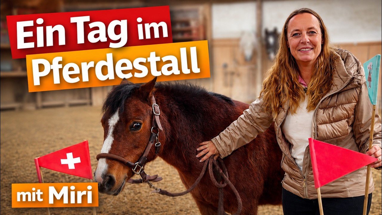 Ein Tag im Pferdestall: So lebt unsere Schweizer Vertriebsleiterin Miri (Teil1)