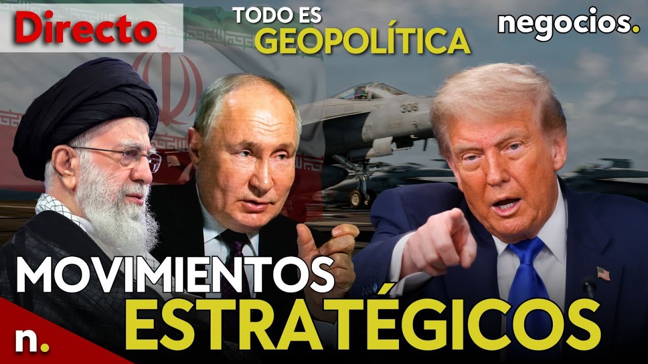TODO ES GEOPOLÍTICA: ¿Irán hace claudicar a EEUU?, movimiento del USS Abraham Lincoln y Rusia avisa