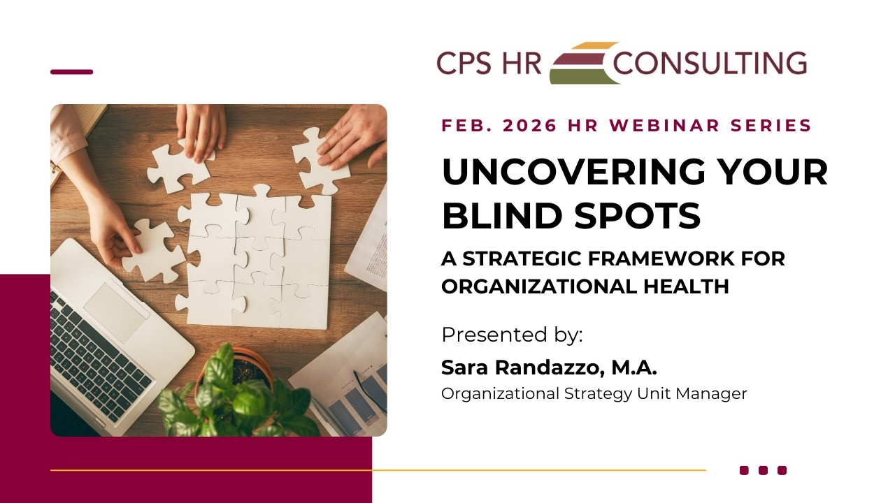 February 2026 HR Webinar Series: A Strategic Framework for Organizational Health