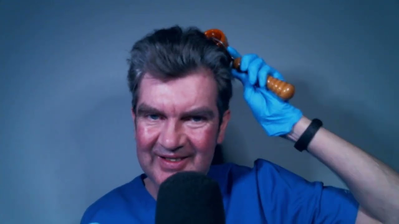 Asmr masaż twarzy i głowy