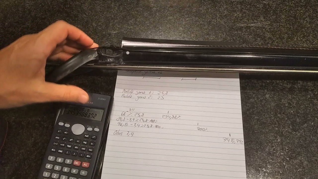Calcula la medida de las gomas de tu fusil de forma precisa fácilmente. (Gomas de 16mm)