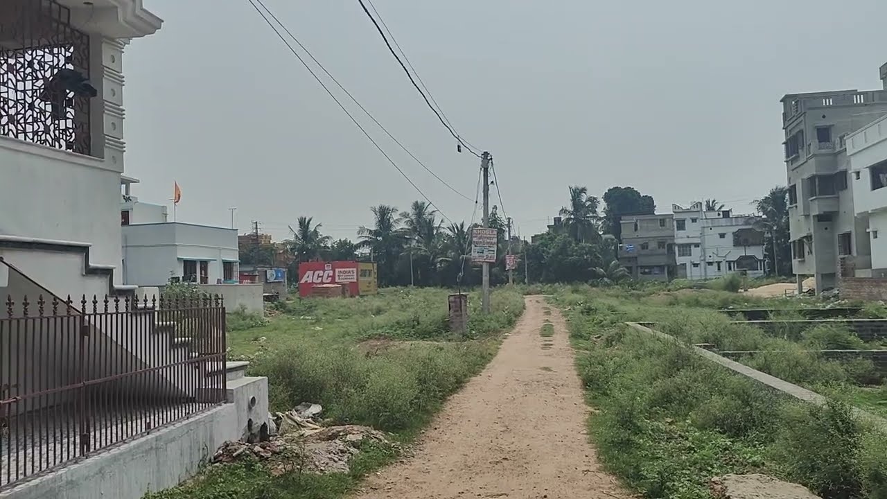 বর্ধমানে বাস্তু প্লট । ৩ দিকে রাস্তা । Bastu Plot in Burdwan with Roads on 3 Sides