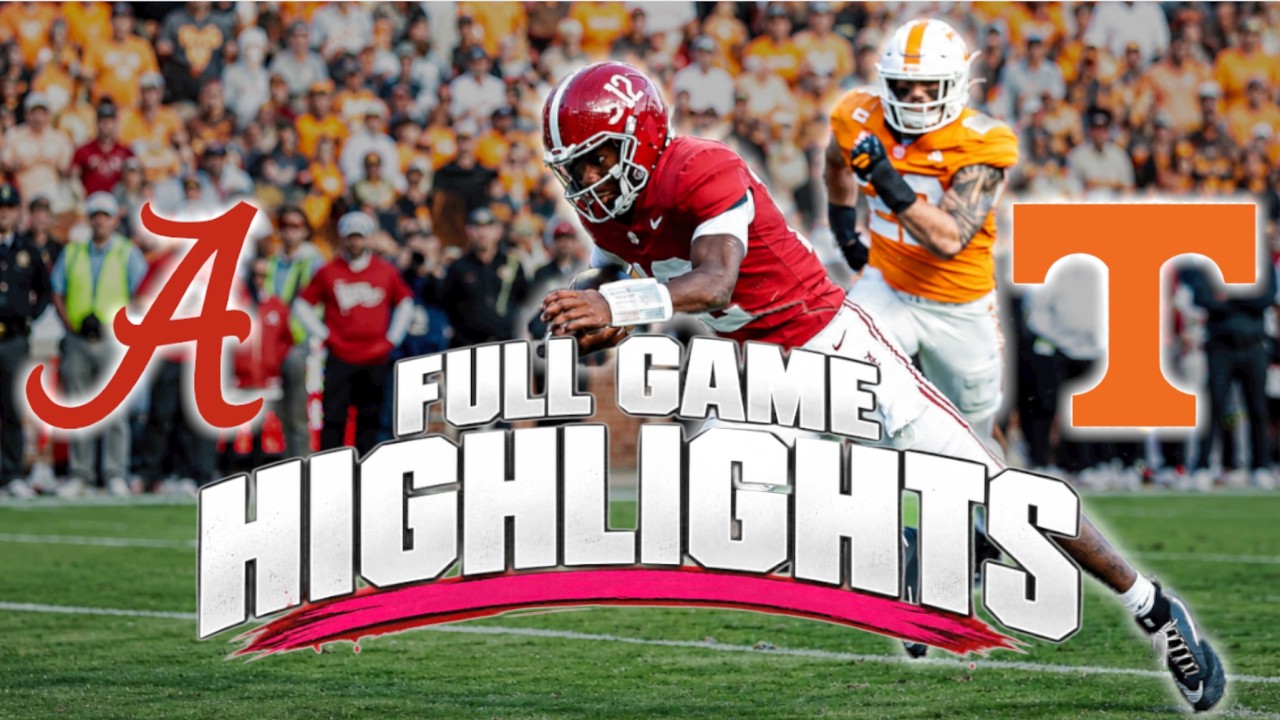 Alabama Football vs. Tennessee: 26-10 Loss | Full Game Highlights
