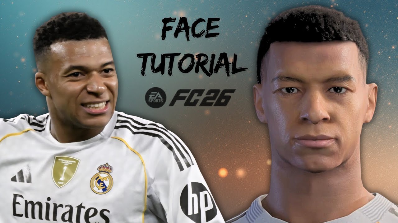 Kylian Mbappé face - FC26
