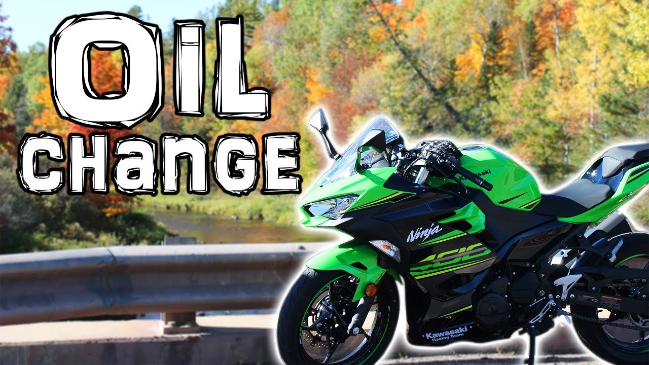 Ninja 400 Oil Change