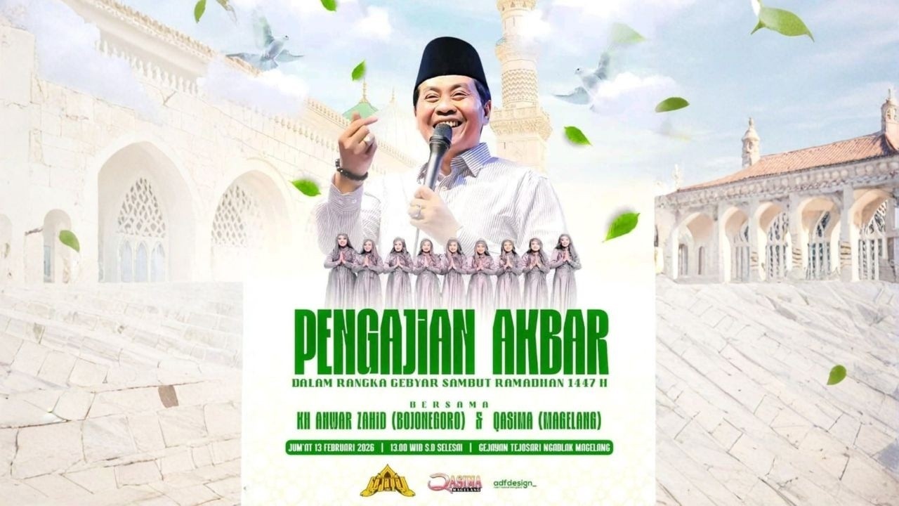 🔴LIVE KH. ANWAR ZAHID | MENYAMBUT BULAN SUCI RAMADHAN | GEJAYAN TEJOSARI NGABLAK MAGELANG