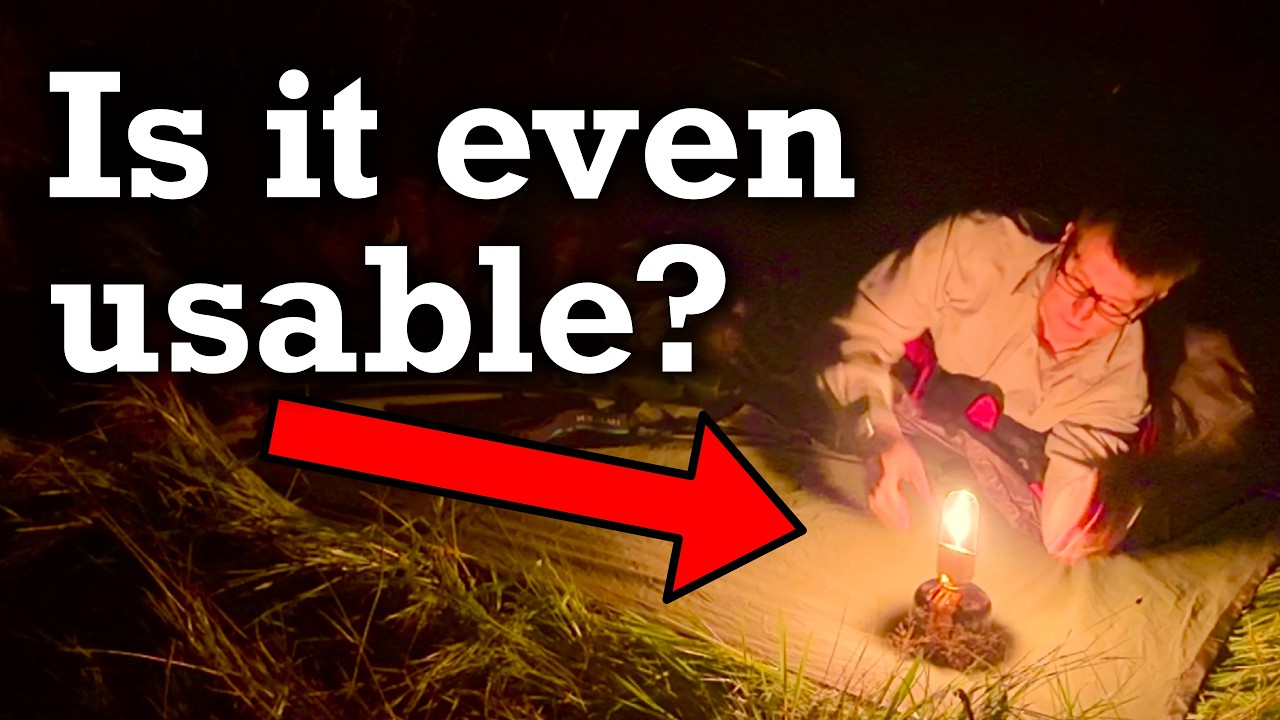 Useless or Genius Camping Gear? Fire Maple Gas Lantern