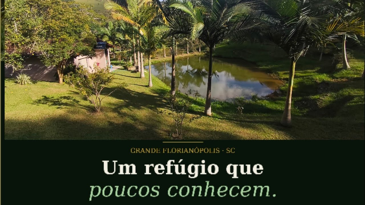 VENDO • Sitio em Santa Catarina com 6 hectares e CACHOEIRA * R$1.6 mi