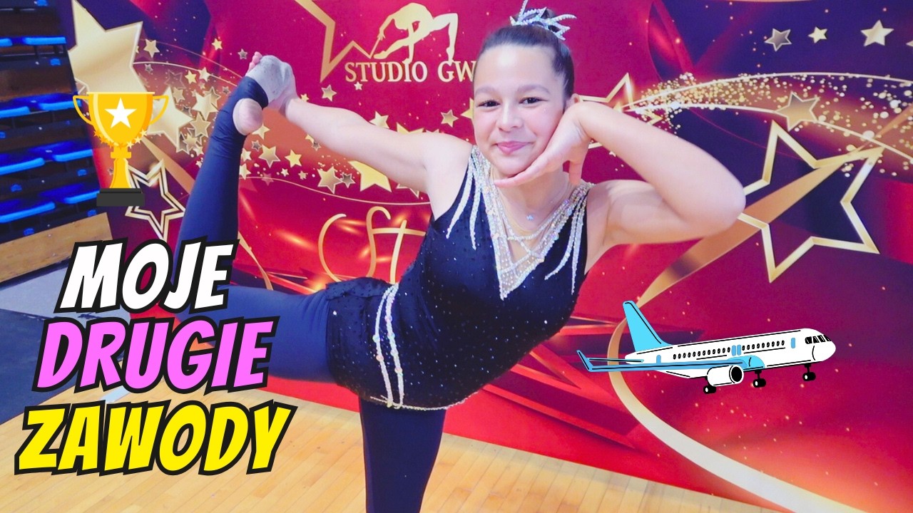 LECĘ NA ZAWODY GIMNASTYCZNE!✈️🏆 Które Miejsce Zajęłam?