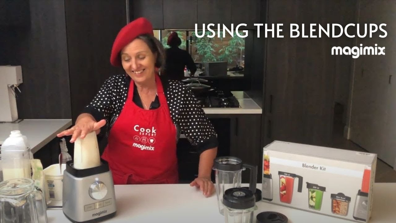 Using the Magimix BlendCups | Magimix 5 Minute Tips