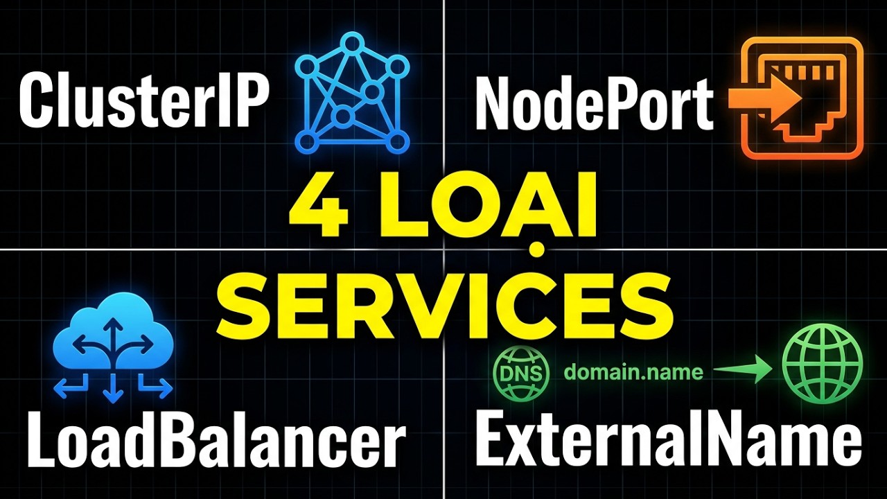 Bài 21 - Tìm hiểu K8s Phần 5 - Tìm hiểu Services Type #devops
