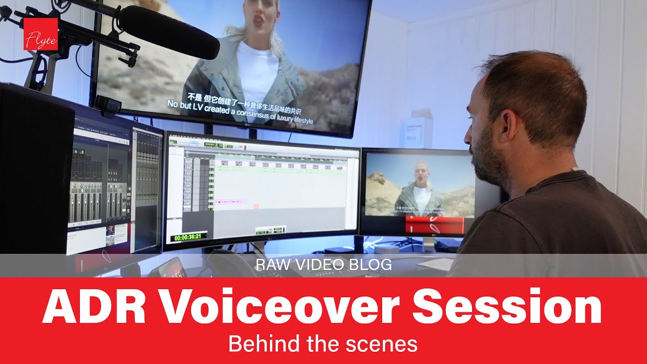 ADR Voiceover Session - Behind The Scenes