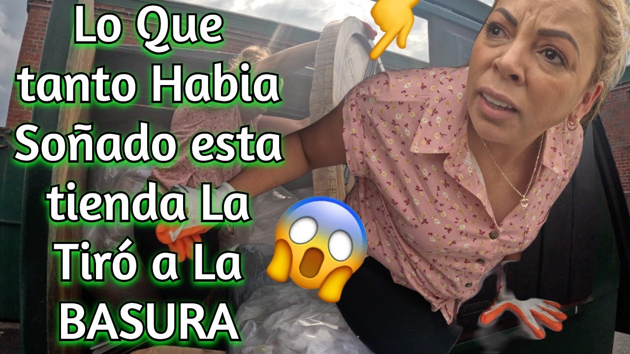 Vean Lo Que mas Soñaba Esta Tienda la Tiró A La BASURA😱😳jamas me lo Imagine#NoemyBLaSalvadoreña