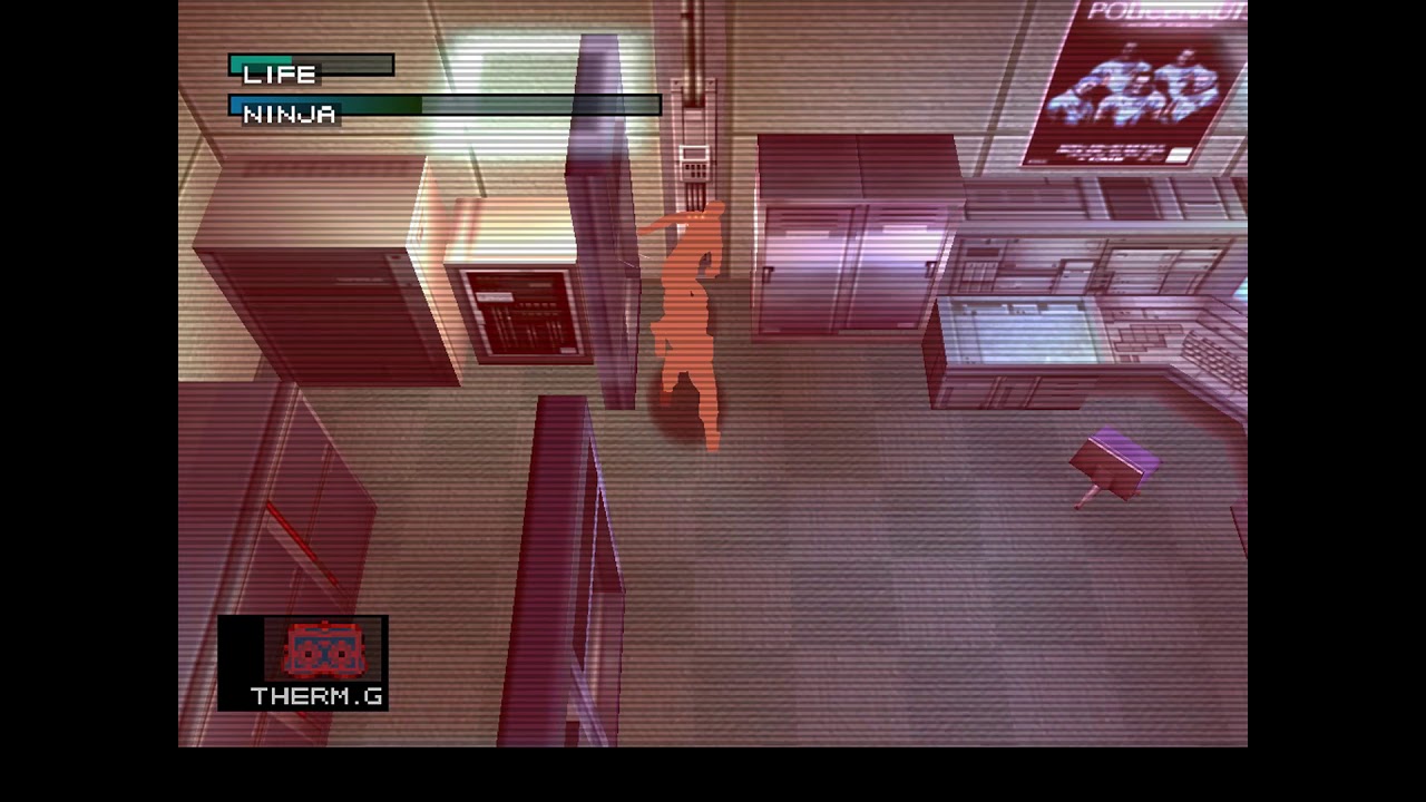 Metal Gear Solid - Grey Fox Fight (Hand To Hand) [HD]